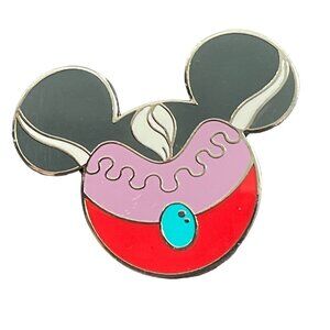 Disney Lady Tremaine Trading Pin Cinderella Villain Mouse Icon Brooch Lapel Pin